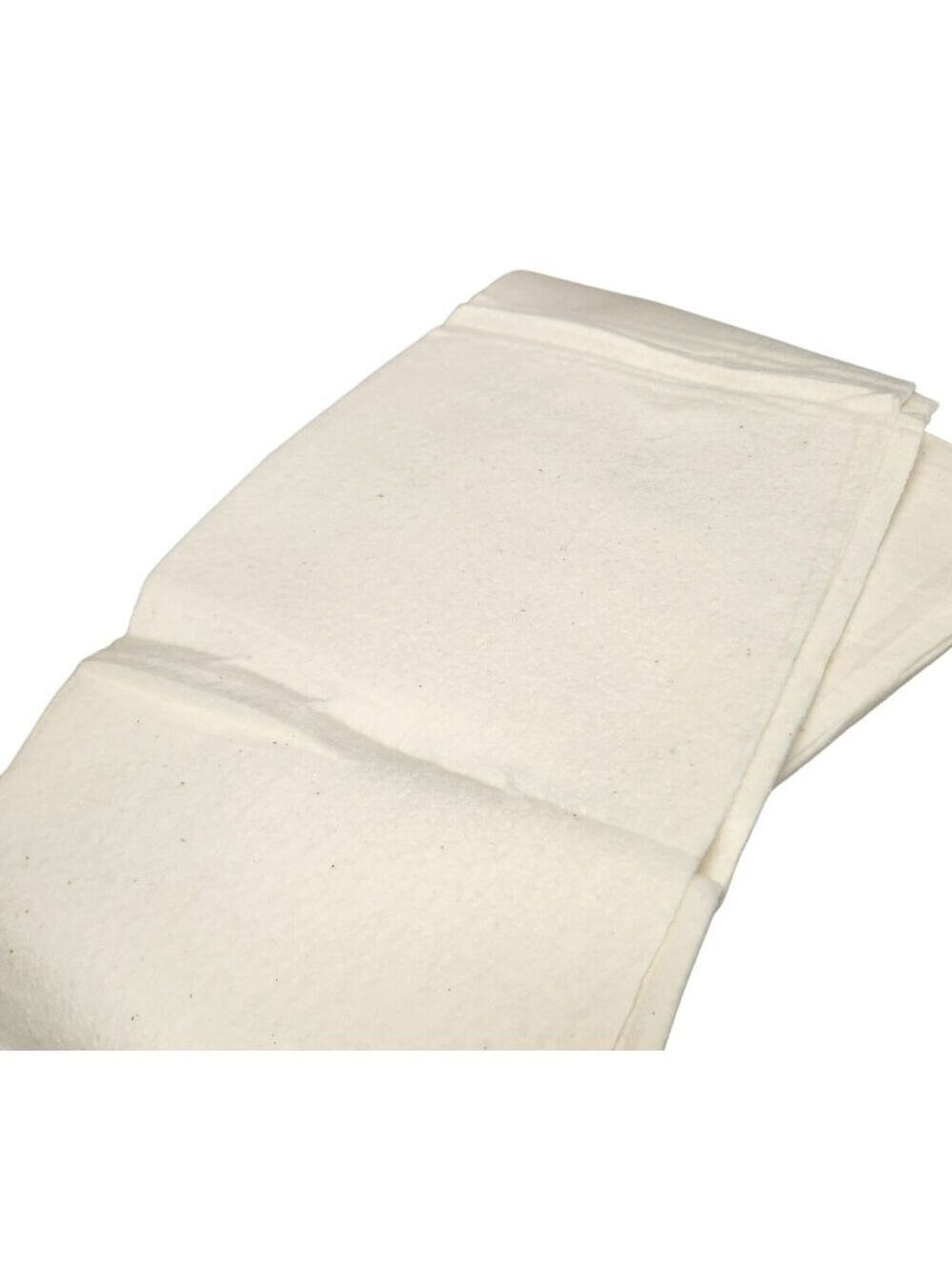 Natural Cotton Batting 36x40, Microwave Safe Quilting Fabric for Potato Bags, Se - Picture 5 of 5